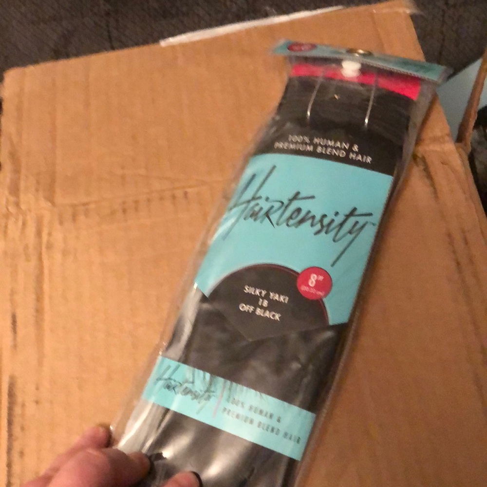 NWOT Hairtensity 8”Human hair